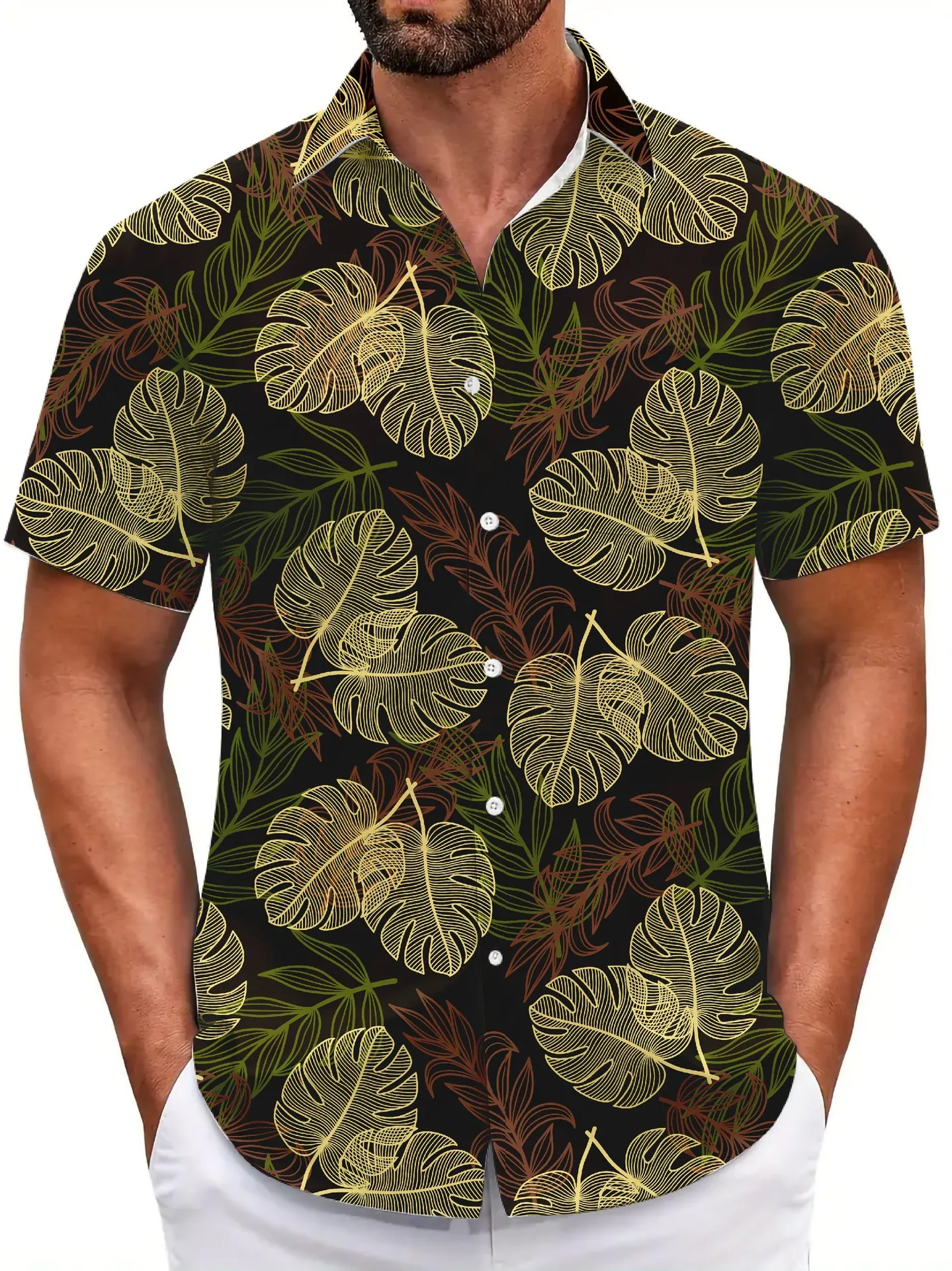 Men's Coco Tree Hawaiian Style 3D Printed Shirt Men's Lapel Short Sleeve Beach Casual Thin Breathable Outdoor Vacation Top
Men's Coco Tree Hawaiian Style 3D Printed Shirt Men's Lapel Short Sleeve Beach Casual Thin Breathable Outdoor Vacation Top