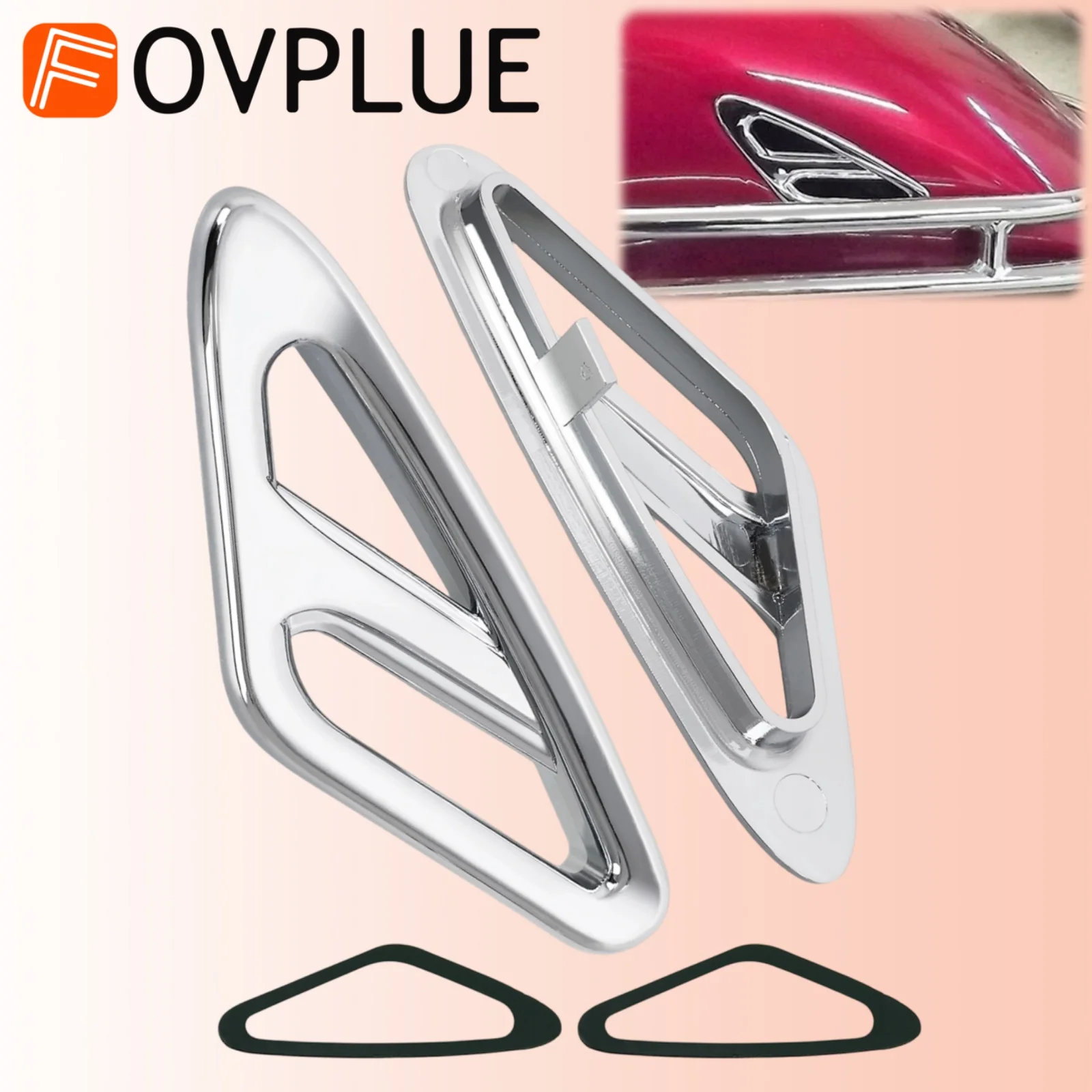 Motorcycle accessories ABS Front Fender Filler Accent Chrome For Honda Goldwing F6B GL1800 HPN Gold Wing Premium Audio 2001-2017
Motorcycle accessories ABS Front Fender Filler Accent Chrome For Honda Goldwing F6B GL1800 HPN Gold Wing Premium Audio 2001-2017