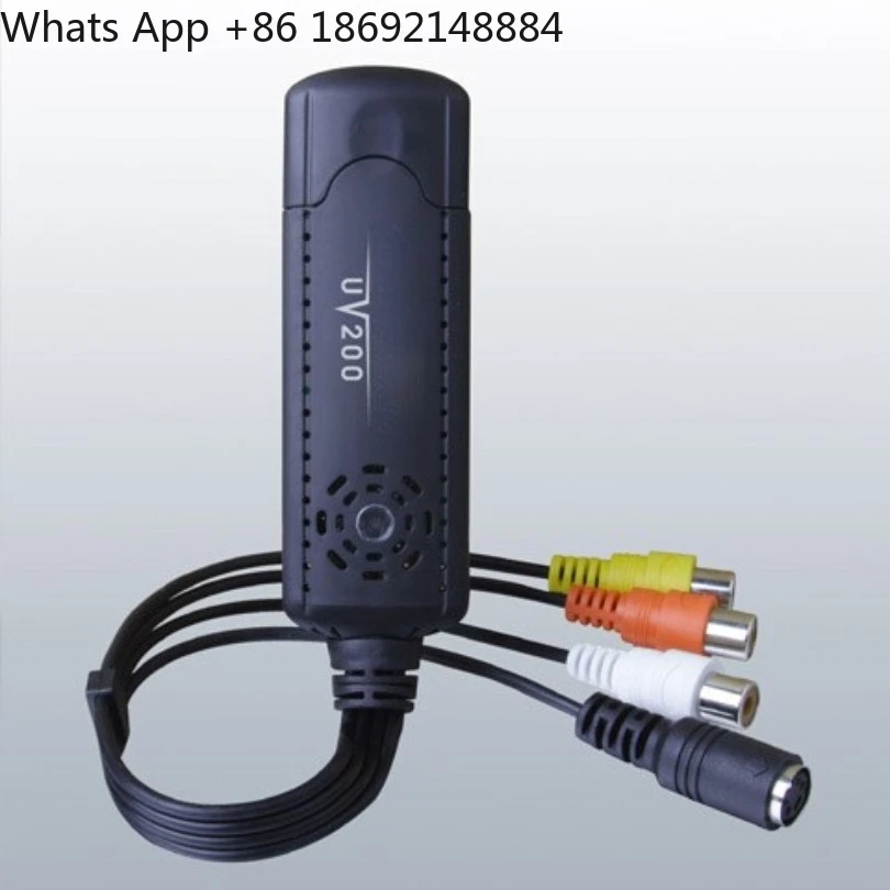 UV200 USB video capture card AV capture, with set-top box, computer video recorder, alternative
UV200 USB video capture card AV capture, with set-top box, computer video recorder, alternative