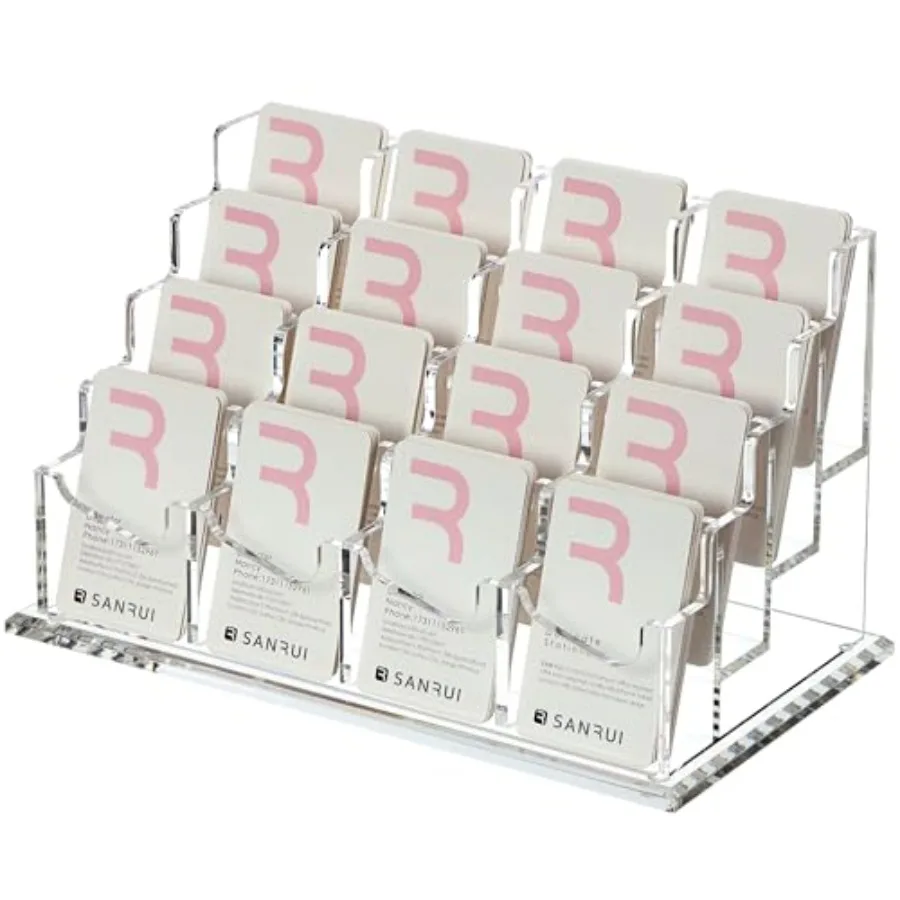 Vertical Business Card Holder for Desk, s Clear Acrylic Business Card Display Stand, Multiple Business Card Desktop Organizer h
Vertical Business Card Holder for Desk, s Clear Acrylic Business Card Display Stand, Multiple Business Card Desktop Organizer h