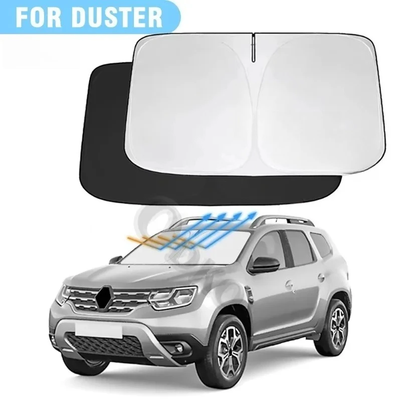 Автоматическая внутренняя защита от ультрафиолета для Dacia Duster 2011-2022 2023 2024 2025, солнцезащитный козырек на лобовое стекло автомобиля, козырек от солнца на переднее окно
Автоматическая внутренняя защита от ультрафиолета для Dacia Duster 2011-2022 2023 2024 2025, солнцезащитный козырек на лобовое стекло автомобиля, козырек от солнца на переднее окно