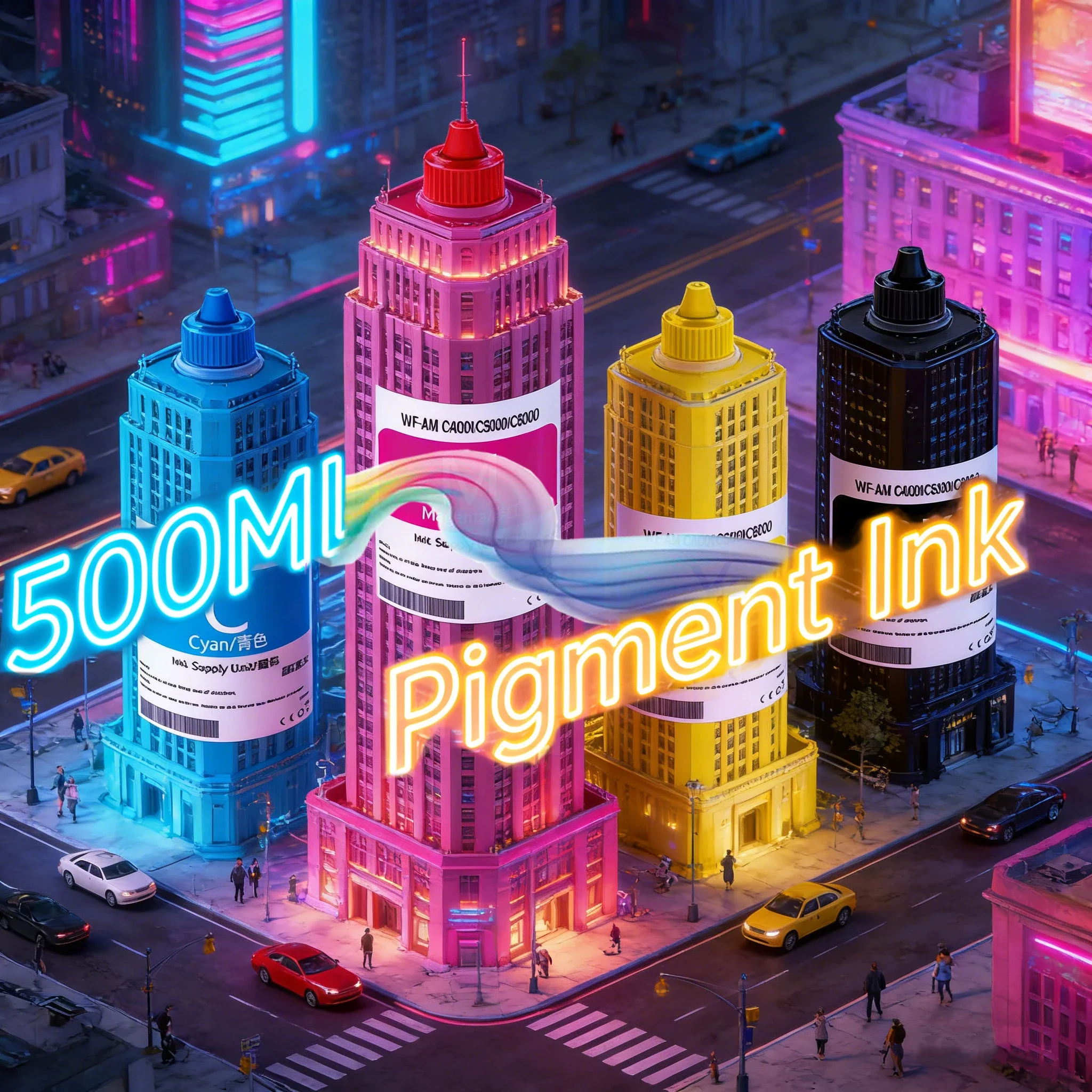 500ML C4000 C5000 C6000 High Quality Refill Pigment ink for Epson WorkForce Enterprise AM-C4000 C4000a AM-C400 C400 C550
500ML C4000 C5000 C6000 High Quality Refill Pigment ink for Epson WorkForce Enterprise AM-C4000 C4000a AM-C400 C400 C550