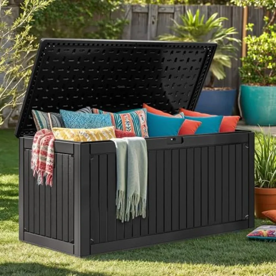 0 Resin Outdoor Storage Box, XXL Double-l Waterof De Box wi Divider, Doubles as ble or inwi 1000 s i, Loable
0 Resin Outdoor Storage Box, XXL Double-l Waterof De Box wi Divider, Doubles as ble or inwi 1000 s i, Loable