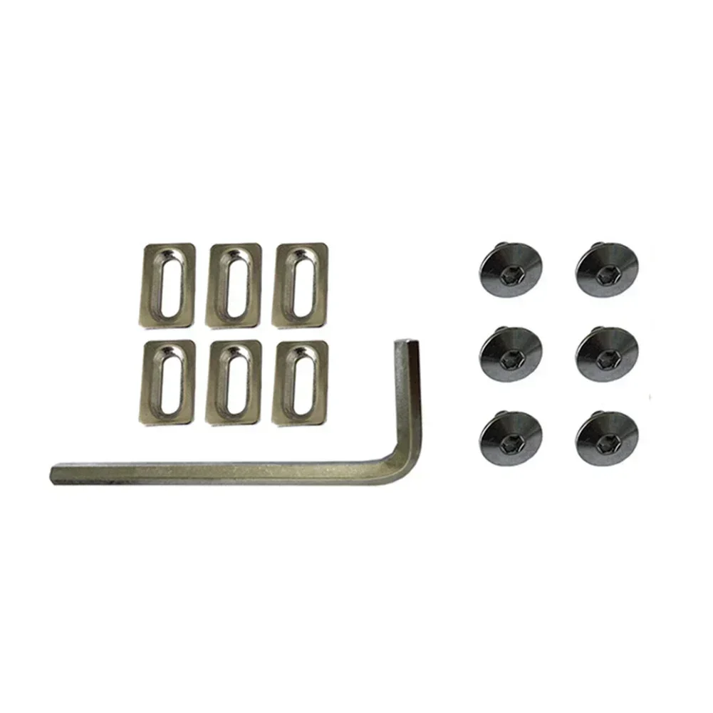 6pcs Road Bike Washers 6pcs M5 Screw Kit For Keo Bicycle Pedal Cleats Repair Parts With Wrench Cycling Accessories
6pcs Road Bike Washers 6pcs M5 Screw Kit For Keo Bicycle Pedal Cleats Repair Parts With Wrench Cycling Accessories