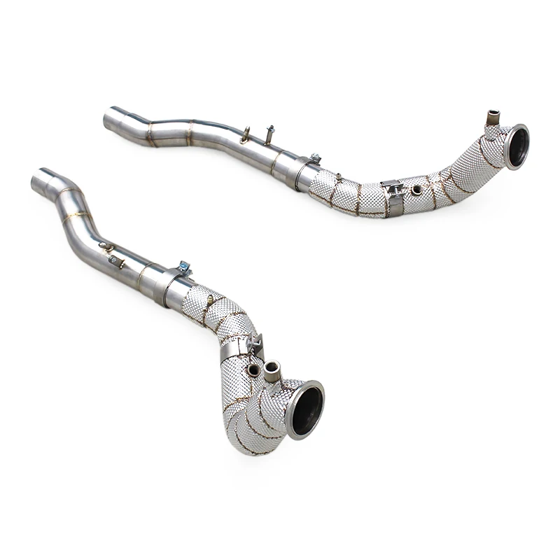 OEM Street Car Downpipe For Ferrari Roma V8 3.9T 2020+ Stainless Steel Exhaust Pipes With Heat Shield
OEM Street Car Downpipe For Ferrari Roma V8 3.9T 2020+ Stainless Steel Exhaust Pipes With Heat Shield