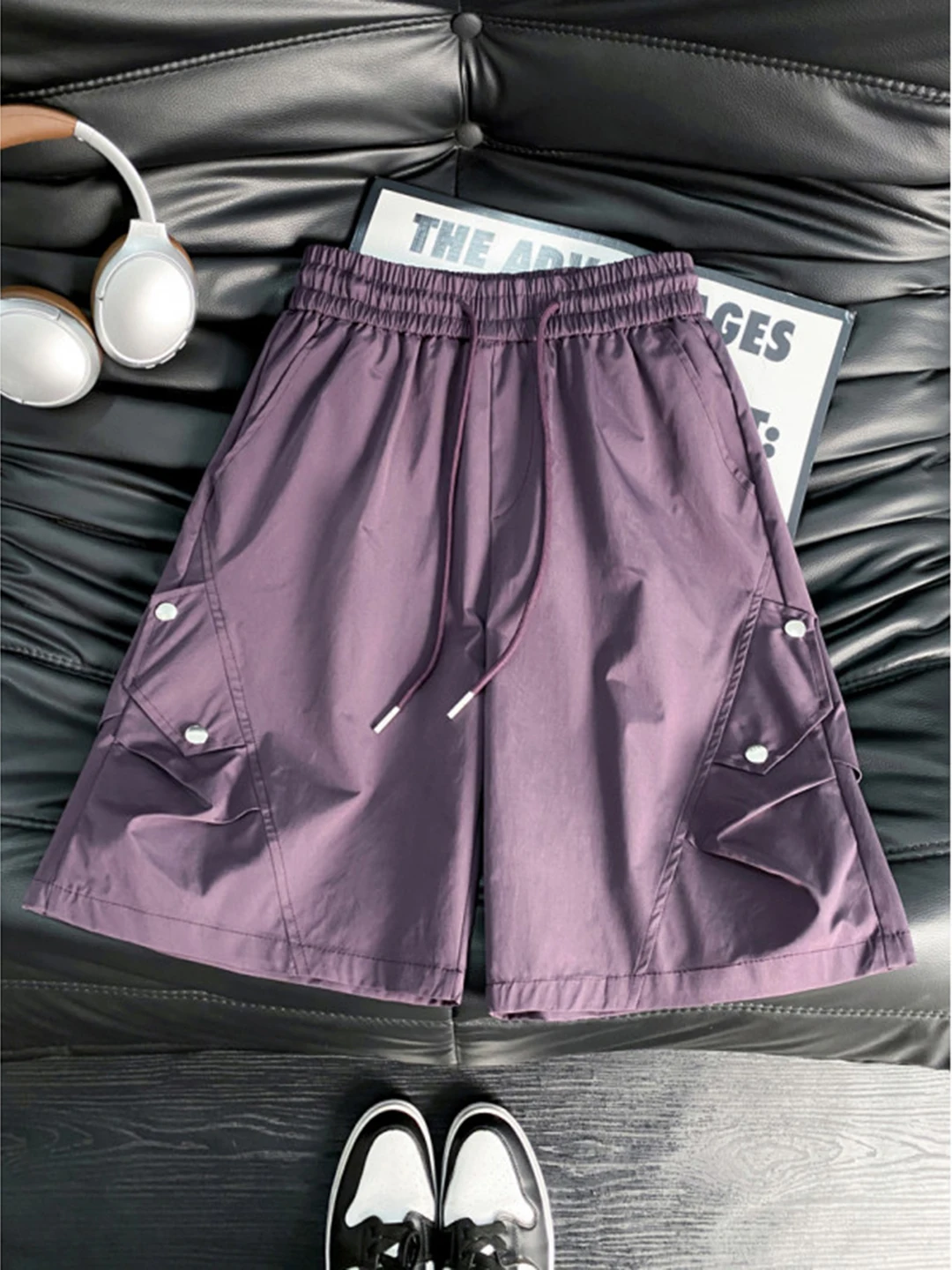Quick Dry Short Shorts Men's Summer Thin American Folded Paratrooper Five-Quarter Running Basketball Sports Pants
Quick Dry Short Shorts Men's Summer Thin American Folded Paratrooper Five-Quarter Running Basketball Sports Pants