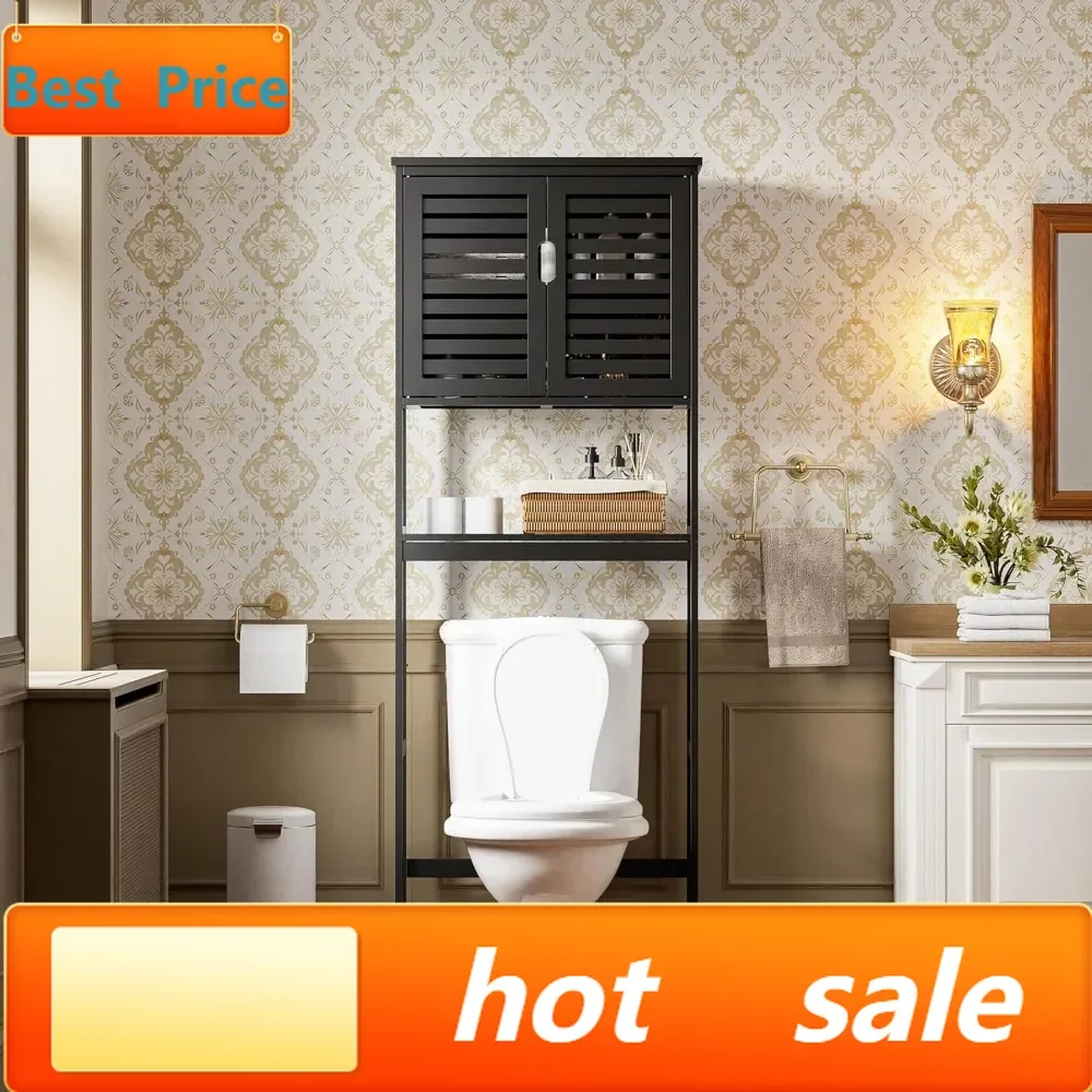 Hot salesBathroom Over Toilet Storage Cabinet, 2 Door Bamboo Organizer with Adjustable Shelves, Freestanding Space Saver Rack (B
Hot salesBathroom Over Toilet Storage Cabinet, 2 Door Bamboo Organizer with Adjustable Shelves, Freestanding Space Saver Rack (B