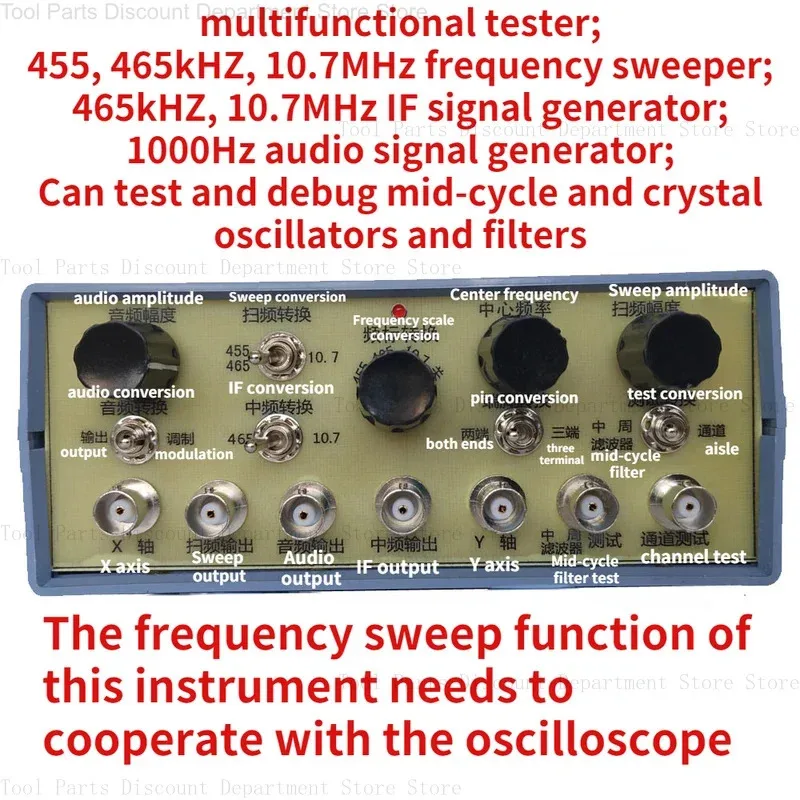 Scanner Intermediate Frequency Audio Signal Generator Electronic Kit Parts Assembly Explosion Models