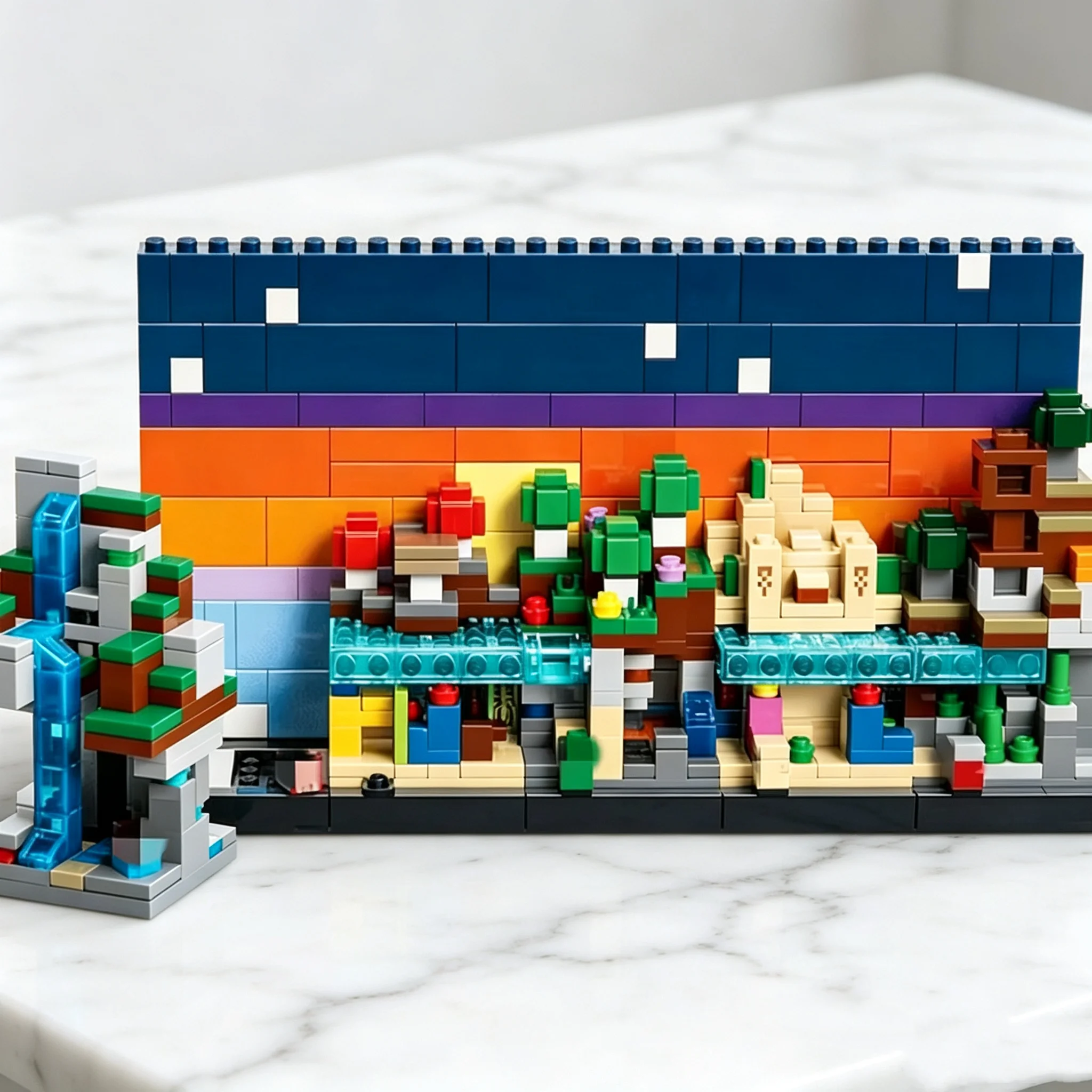 Compatible Brands Brick Sets My Pixel World Game Series Building Blocks 21589 Microscopic Mini Biomes MOC Toys Gift
Compatible Brands Brick Sets My Pixel World Game Series Building Blocks 21589 Microscopic Mini Biomes MOC Toys Gift