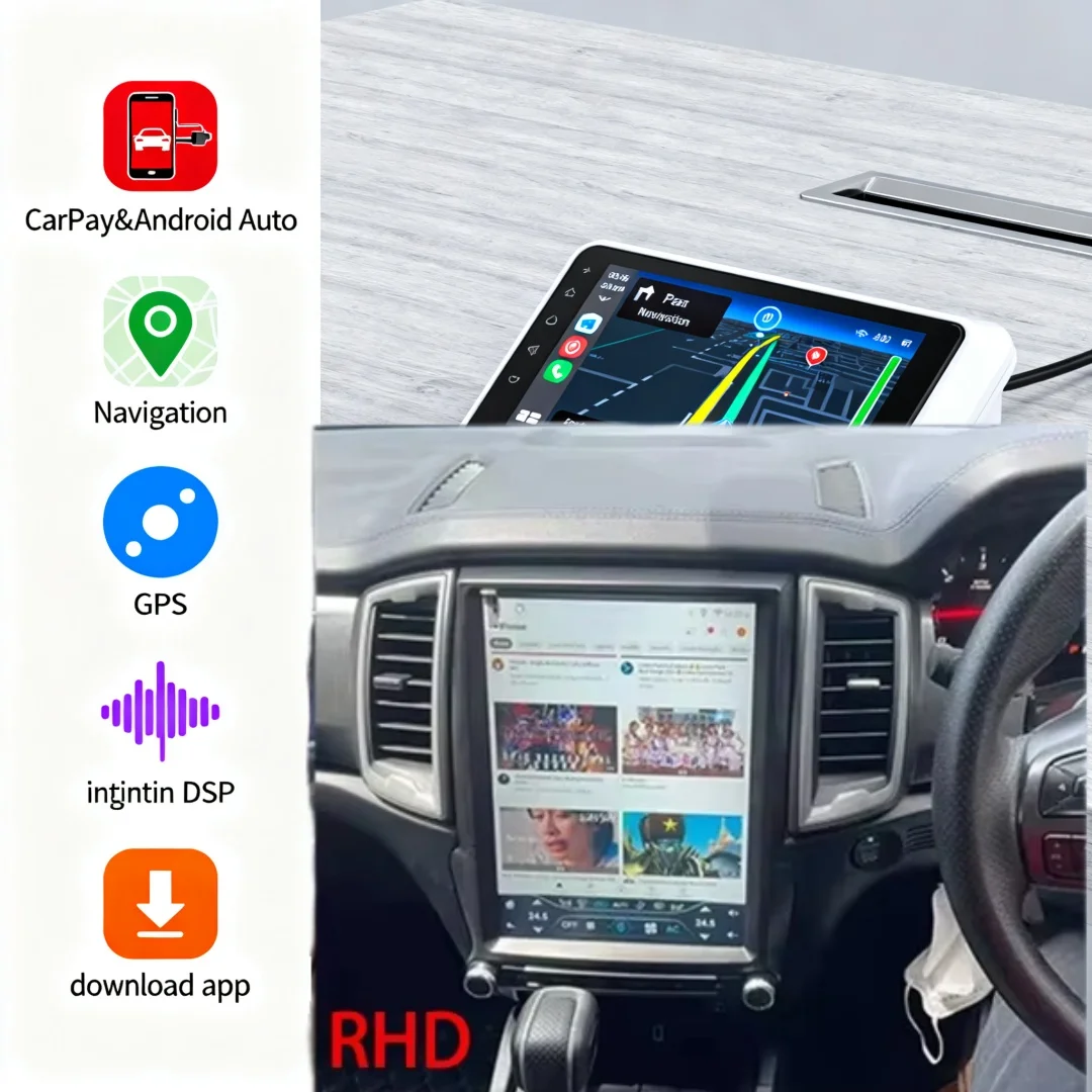 12.1 inch For Ford Ranger Everest 2016 - 2021 Android Car Radio Screen 2Din Stereo Receiver Autoradio Multimedia DVD Player GPS
12.1 inch For Ford Ranger Everest 2016 - 2021 Android Car Radio Screen 2Din Stereo Receiver Autoradio Multimedia DVD Player GPS