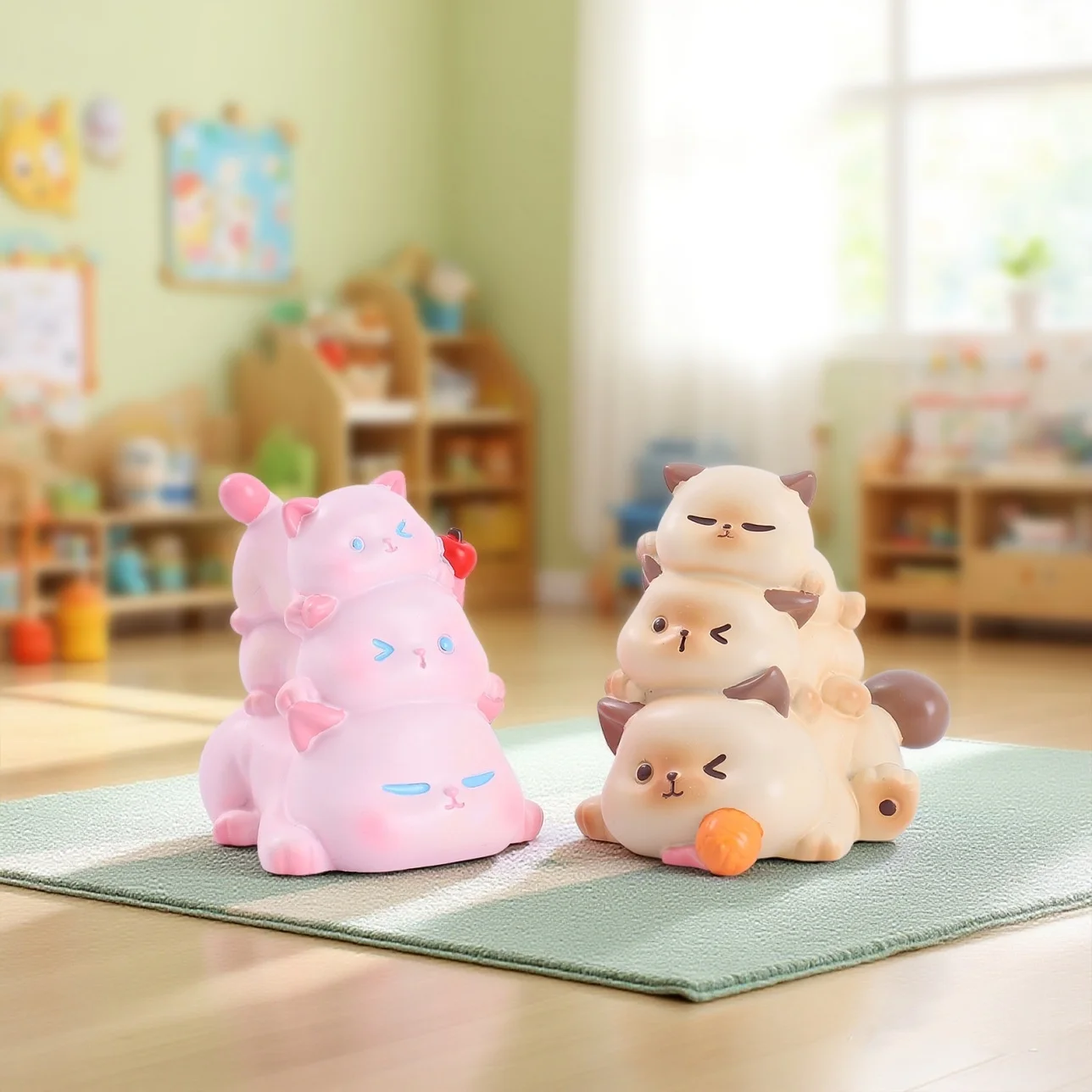 Креативная фигурка кошки из смолы, модная слепая коробка, игрушка, студенческий подарок, праздничный подарок, штабелируемый игривый кот, коллекционный предмет, слепая коробка
Креативная фигурка кошки из смолы, модная слепая коробка, игрушка, студенческий подарок, праздничный подарок, штабелируемый игривый кот, коллекционный предмет, слепая коробка