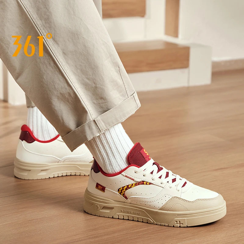 361 Degrees Men's Board Shoes Spring New Leisure Versatile Thick Soled Leather Comfortable Trendy Stable Male Sneaker 672516615
361 Degrees Men's Board Shoes Spring New Leisure Versatile Thick Soled Leather Comfortable Trendy Stable Male Sneaker 672516615