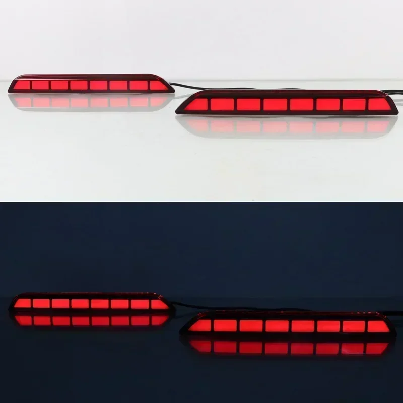 Car LED Rear Bumper Fog Lamps For Ford Explorer 2019 2020 2021 2022 Brake Light Turn Signal Backup Reflector Lamp Taillight 
Car LED Rear Bumper Fog Lamps For Ford Explorer 2019 2020 2021 2022 Brake Light Turn Signal Backup Reflector Lamp Taillight