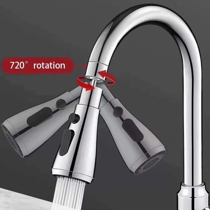 Новый трехскоростной аэратор, удлинитель для кухонного смесителя, брызгозащищенный артефакт, универсальный шарнир для мытья овощей, универсальный усилитель
Новый трехскоростной аэратор, удлинитель для кухонного смесителя, брызгозащищенный артефакт, универсальный шарнир для мытья овощей, универсальный усилитель