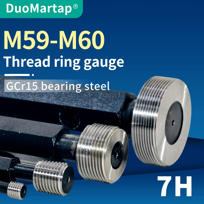 1 pcs Metric Gauge 7H M59-M60 High precision Thread Plug Gauge Precision Internal Screw GageX0.5/0.75/1.0/1.25/1.5/2.0/3.0
1 pcs Metric Gauge 7H M59-M60 High precision Thread Plug Gauge Precision Internal Screw GageX0.5/0.75/1.0/1.25/1.5/2.0/3.0
