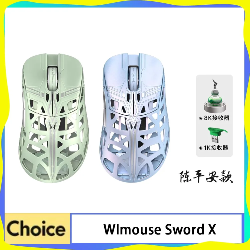 Wlmouse Sword X Mouse Wireless Dual Mode Gaming Mice Paw3950hs Rgb Light Weight Office Gamer Mouse Custom Pc Desktop Accessories
Wlmouse Sword X Mouse Wireless Dual Mode Gaming Mice Paw3950hs Rgb Light Weight Office Gamer Mouse Custom Pc Desktop Accessories