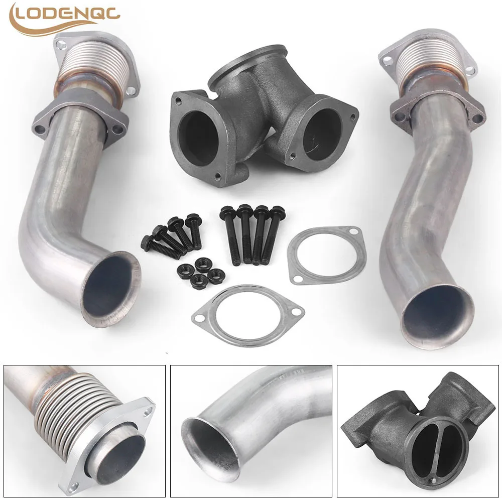 Комплект выхлопных труб Turbo Diesel/комплект Y-образных соединителей и прокладок для 7.3L Ford Powerstroke 1999,5-2003
Комплект выхлопных труб Turbo Diesel/комплект Y-образных соединителей и прокладок для 7.3L Ford Powerstroke 1999,5-2003