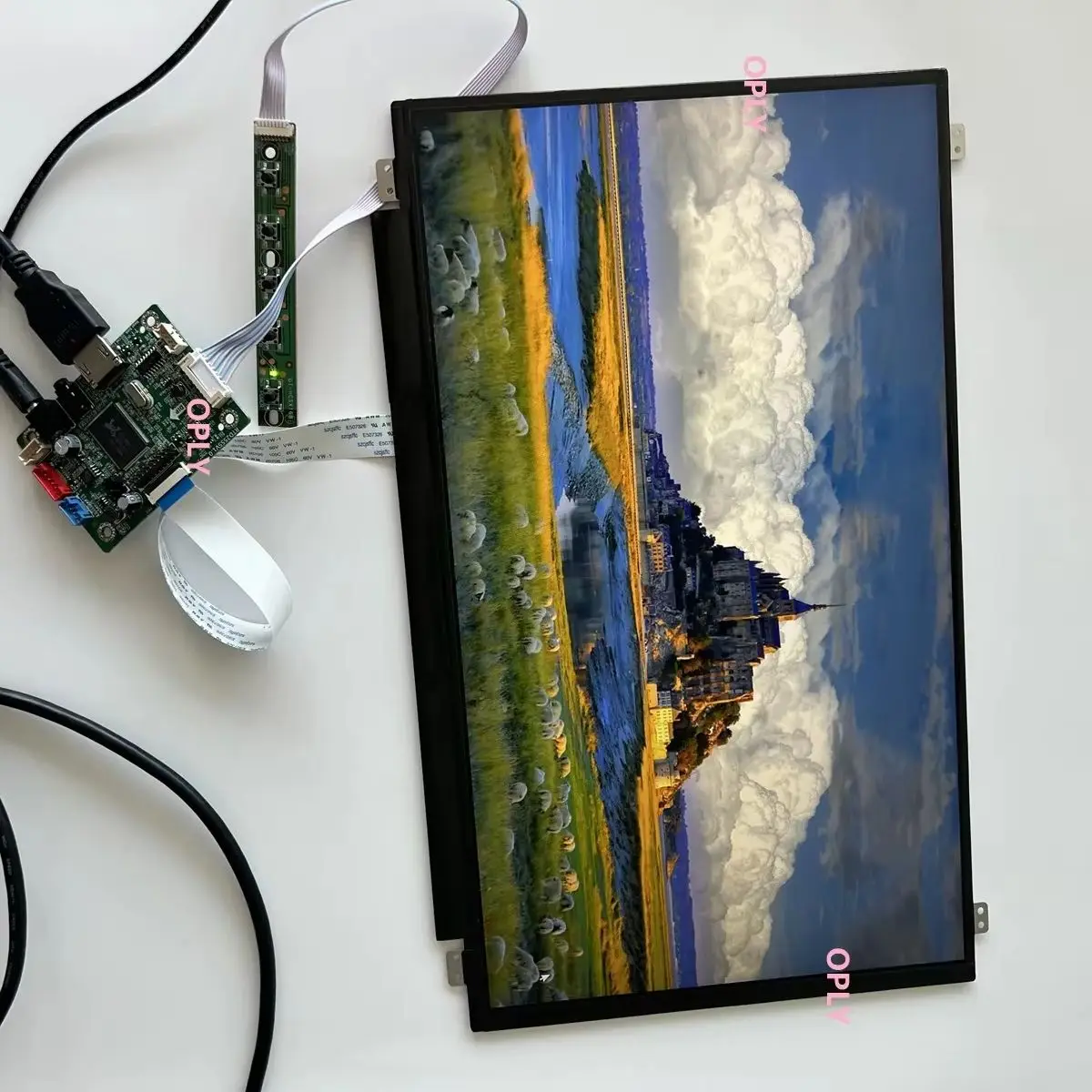 Controller board New 15.6" 15.6 inch 1366X768 EDP Panel screen monitor with mini HDMI-compatible for PC PS X360 Laptop raspberry
Controller board New 15.6" 15.6 inch 1366X768 EDP Panel screen monitor with mini HDMI-compatible for PC PS X360 Laptop raspberry