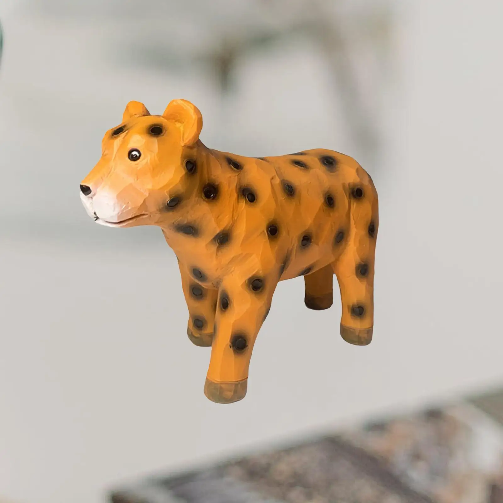 Resin Leopard Model Statue Versatile Handmade Craft Tabletop Ornament 5.9x2.1x4.3inch for Front Porch Decor Lightweight Modern
Resin Leopard Model Statue Versatile Handmade Craft Tabletop Ornament 5.9x2.1x4.3inch for Front Porch Decor Lightweight Modern
