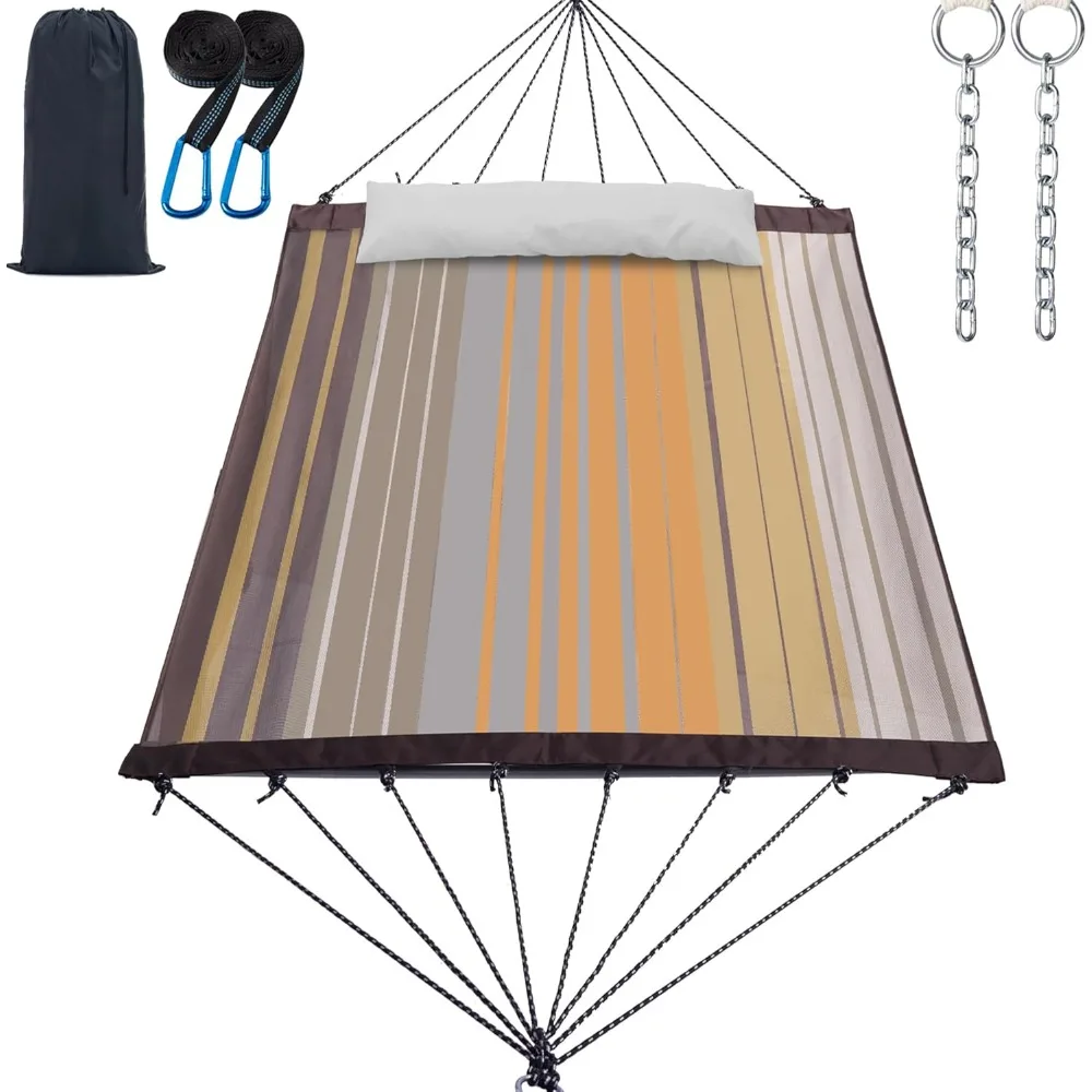 14ft Two Person Outdoor, Portable Camping with Folding Steel Spreader Bar, Carrying Bag, Carabiners, 550 lbs Capacity, Hammocks
14ft Two Person Outdoor, Portable Camping with Folding Steel Spreader Bar, Carrying Bag, Carabiners, 550 lbs Capacity, Hammocks