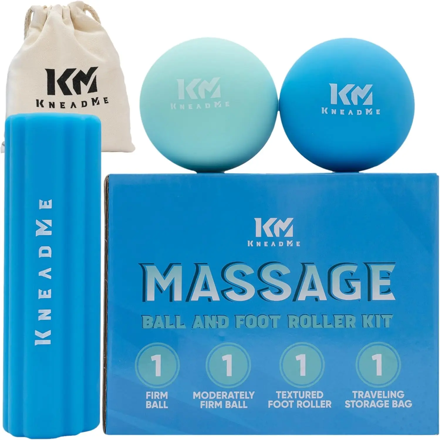 Silicone Foot Roller & Massage Ball Kit - Head-to-Toe Massage Roller Set Combines Foot Massager for Plantar Fasciitis & More wit
Silicone Foot Roller & Massage Ball Kit - Head-to-Toe Massage Roller Set Combines Foot Massager for Plantar Fasciitis & More wit