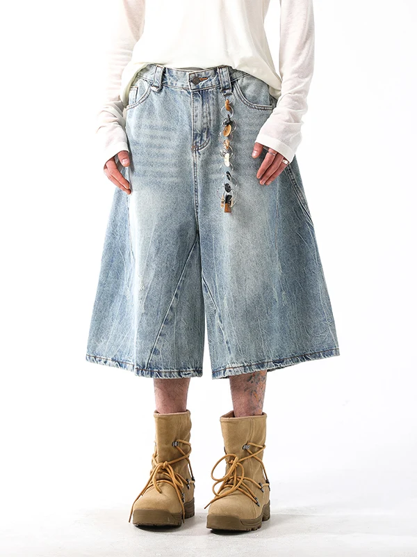 Мужские джинсы в американском ретро-стиле, 7-слойные, летние, универсальные, свободные, прямые, широкие брюки, молодежный стиль
Мужские джинсы в американском ретро-стиле, 7-слойные, летние, универсальные, свободные, прямые, широкие брюки, молодежный стиль