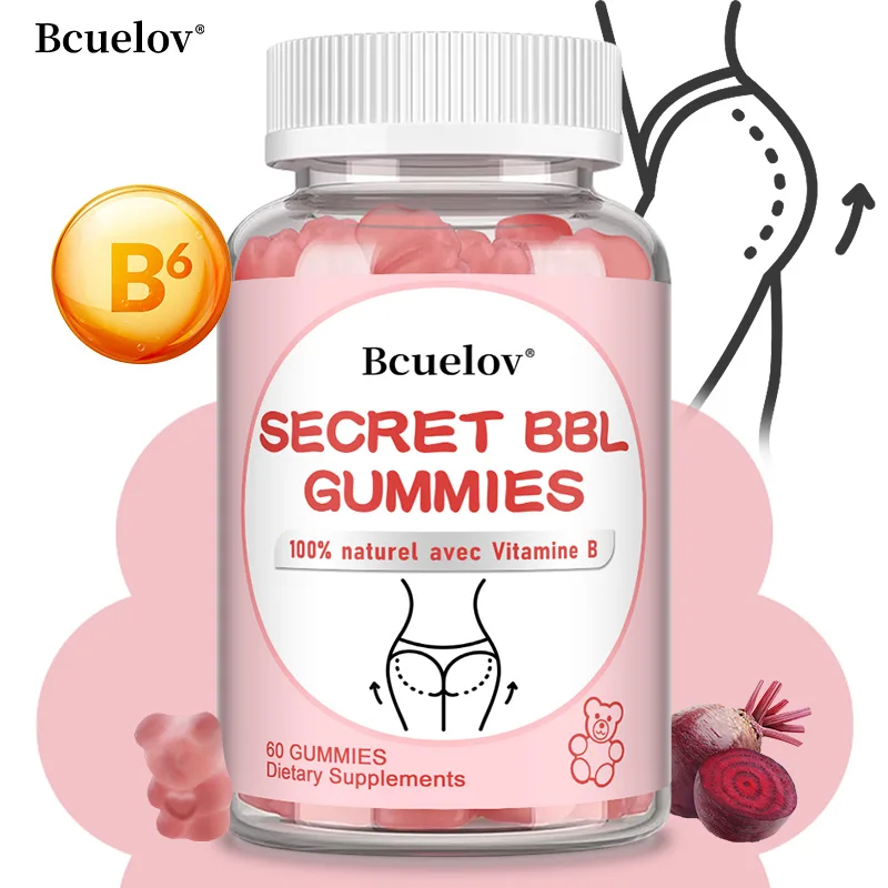 BBL Gummies - Increase Natural Curves, Promote Buttock Growth, Reduce Fat Mass and Shapes Buttocks
BBL Gummies - Increase Natural Curves, Promote Buttock Growth, Reduce Fat Mass and Shapes Buttocks