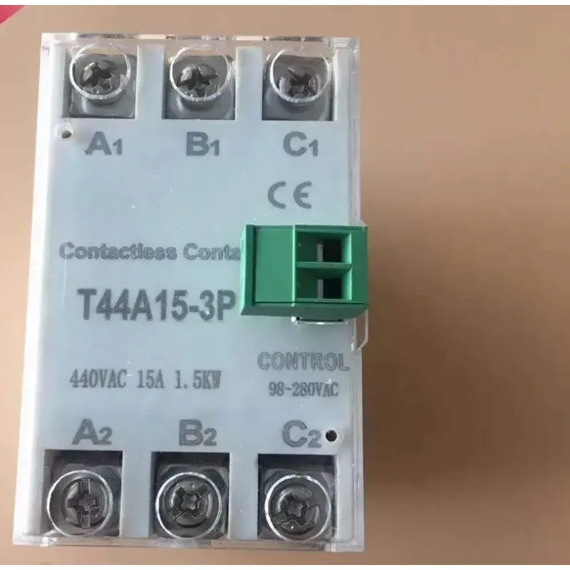 Touchpoint contactor, solid state relay T44A15-3P 15A 220V DC24V
Touchpoint contactor, solid state relay T44A15-3P 15A 220V DC24V