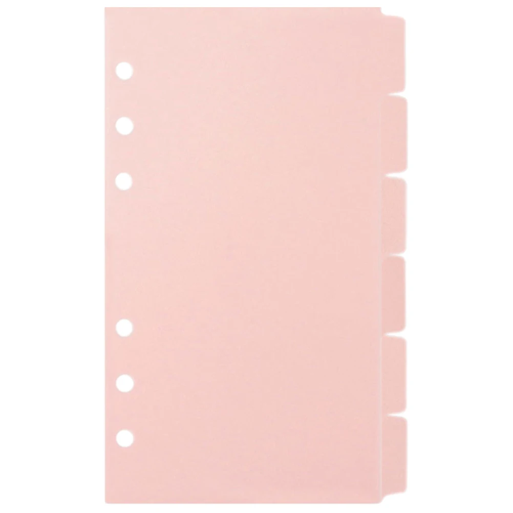 A5 Tabs 6-Hole Divider Page Divider Folder Accessories Organizer 6 Ring Binder Dividers With Tabs For 6 Ring Binder
A5 Tabs 6-Hole Divider Page Divider Folder Accessories Organizer 6 Ring Binder Dividers With Tabs For 6 Ring Binder