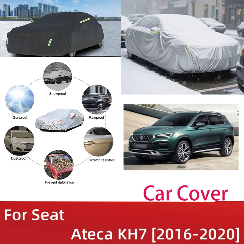 For Seat Ateca KH7 2016-2020 Full Car Covers Outdoor Sun Anti UV Rain Snow Dust Protection Oxford Cloth Accessories
For Seat Ateca KH7 2016-2020 Full Car Covers Outdoor Sun Anti UV Rain Snow Dust Protection Oxford Cloth Accessories