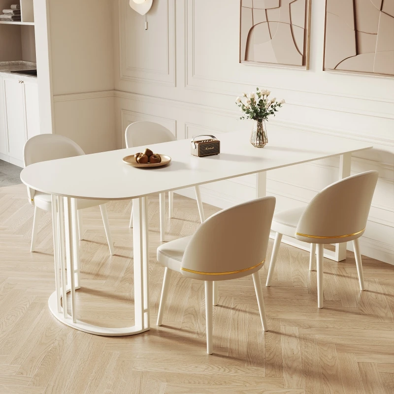 Postmodern European Restaurant Table High Quality Aesthetics Unusual Design Dining Table Adult Princess Muebles Trendy Furniture
Postmodern European Restaurant Table High Quality Aesthetics Unusual Design Dining Table Adult Princess Muebles Trendy Furniture