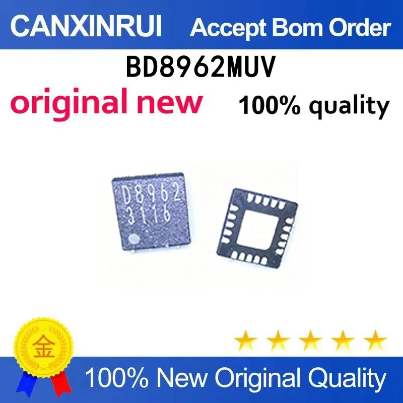 (5-100 pieces)New BD8962MUV-E2 BD8962MUV D8962 in stock
(5-100 pieces)New BD8962MUV-E2 BD8962MUV D8962 in stock