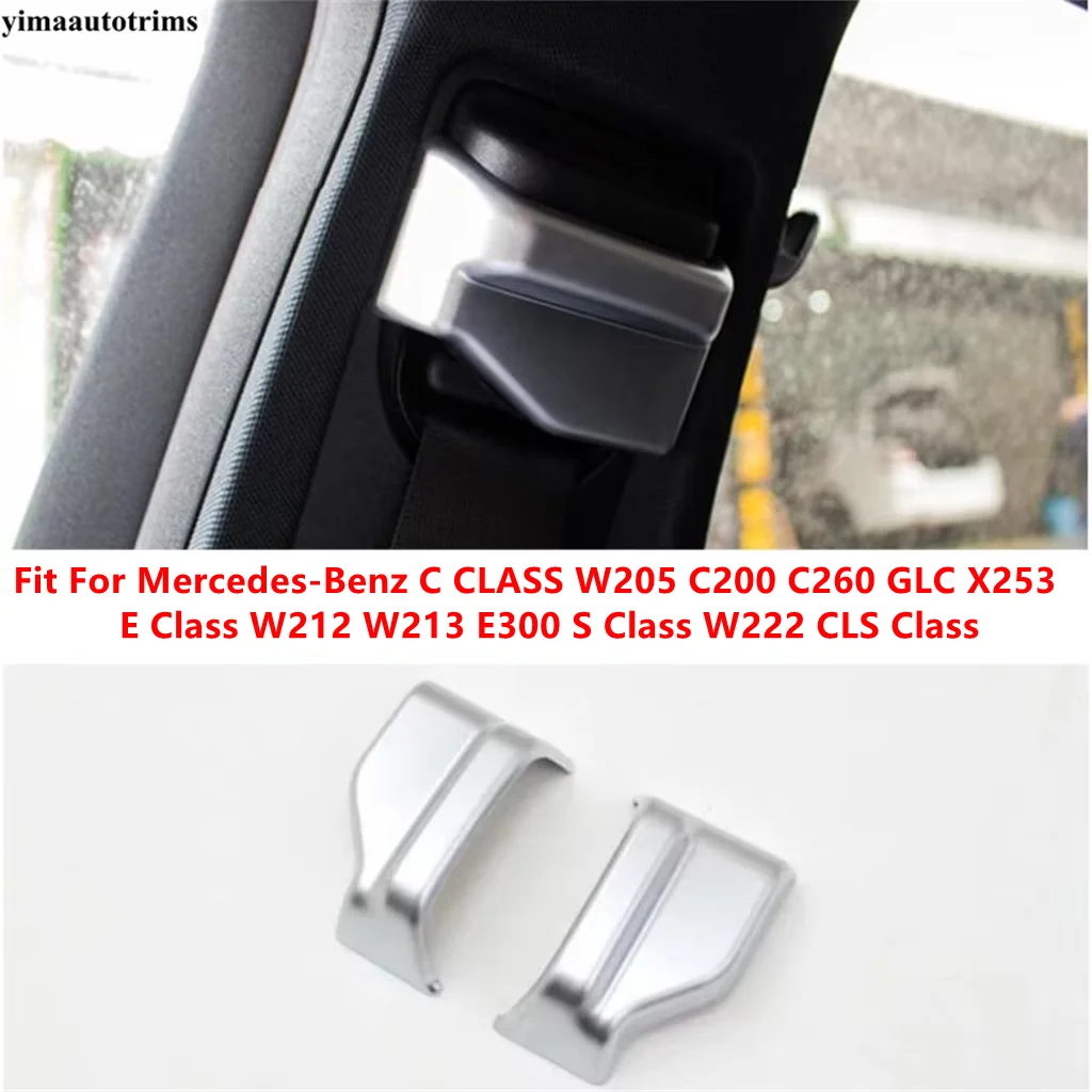 ABS Seat Safety Belt Buckle Cover Trim For Mercedes-Benz C CLASS W205 C200 C260 GLC X253 E Class W212 W213 E300 S Class W222 CLS
ABS Seat Safety Belt Buckle Cover Trim For Mercedes-Benz C CLASS W205 C200 C260 GLC X253 E Class W212 W213 E300 S Class W222 CLS