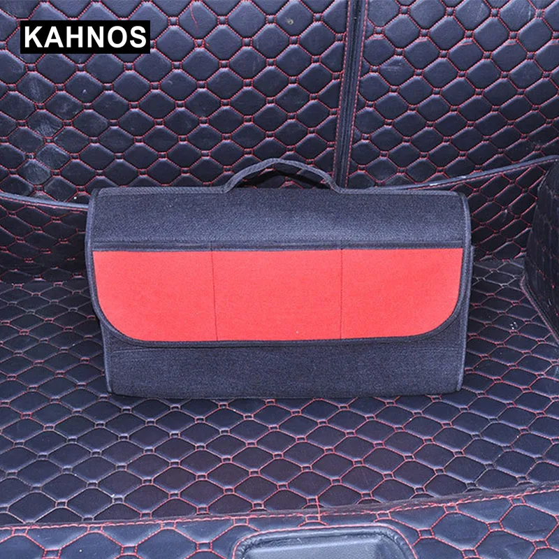 Upgraded Large Anti Slip Compartment Boot Storage Felt Car Trunk Organizer with 3 Pockets Trunk Organizer Box Car Organizer
Upgraded Large Anti Slip Compartment Boot Storage Felt Car Trunk Organizer with 3 Pockets Trunk Organizer Box Car Organizer
