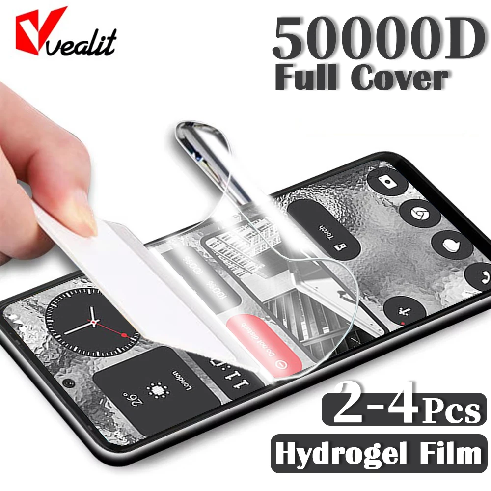 2-4Piece TPU HD Flexible Hydrogel Film For Nothing Phone (2) (2a) Plus Screen Protectors For Nothing CMF Phone 1 (1) Not Glass
2-4Piece TPU HD Flexible Hydrogel Film For Nothing Phone (2) (2a) Plus Screen Protectors For Nothing CMF Phone 1 (1) Not Glass