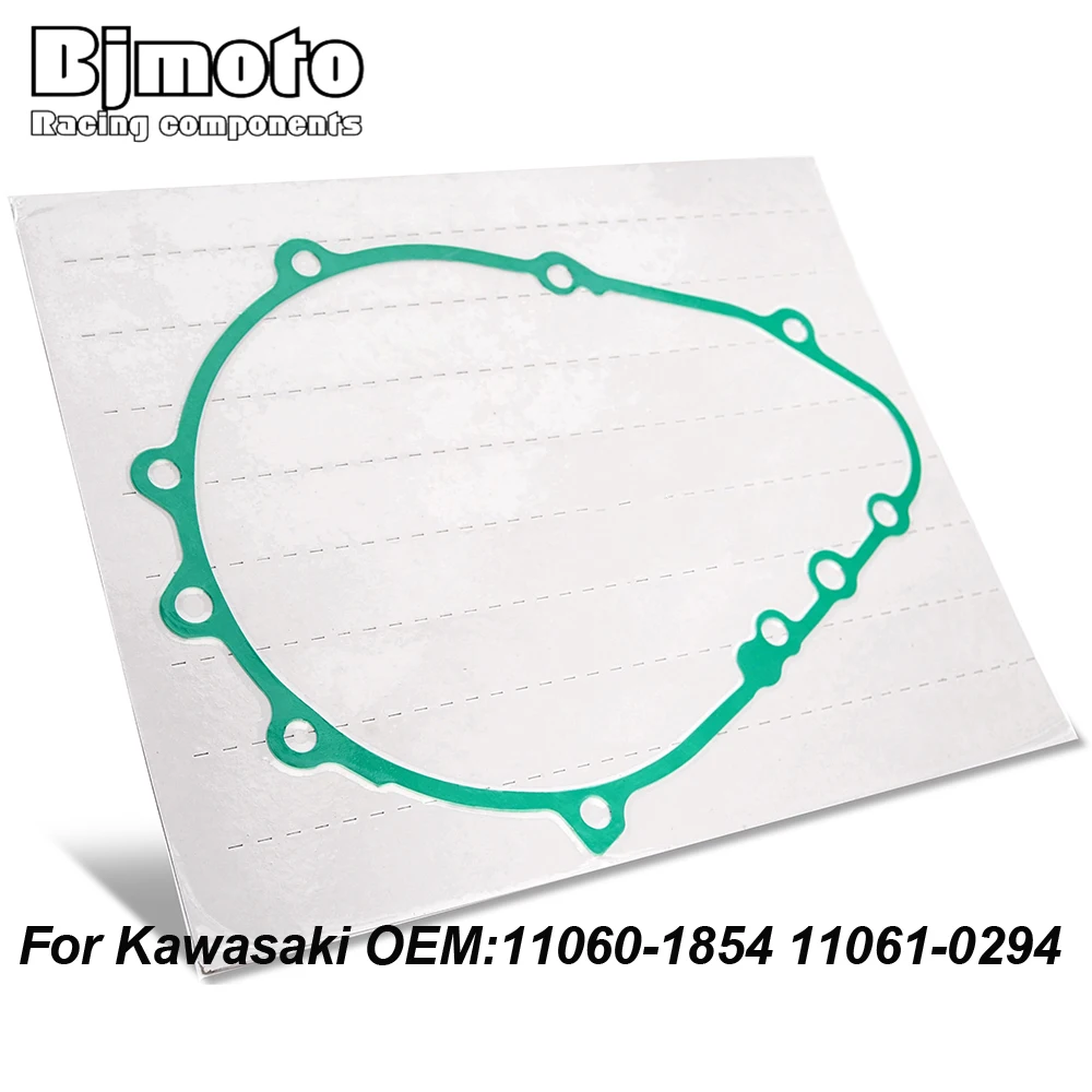 Stator Magneto Generator Cover Gasket For Kawasaki ZR1000 Z1000 ZX900 Ninja ZX-9R ZR750 Z750 Z750R Z750S 11060-1854 11061-0294
Stator Magneto Generator Cover Gasket For Kawasaki ZR1000 Z1000 ZX900 Ninja ZX-9R ZR750 Z750 Z750R Z750S 11060-1854 11061-0294