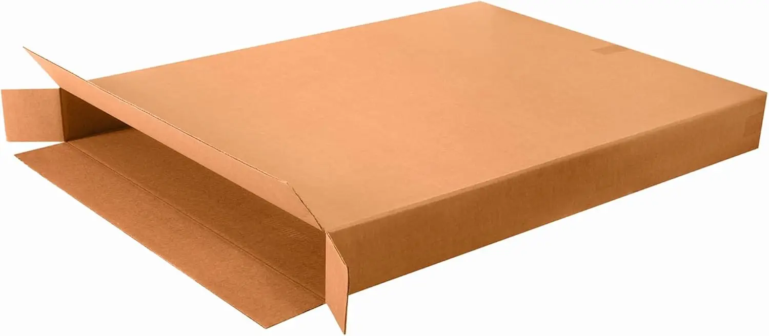 36x5x48 Inch Corrugated Cardboard Box, 5-Pack Large Side Loading Moving Boxes for Packing, Shipping, Storage
36x5x48 Inch Corrugated Cardboard Box, 5-Pack Large Side Loading Moving Boxes for Packing, Shipping, Storage