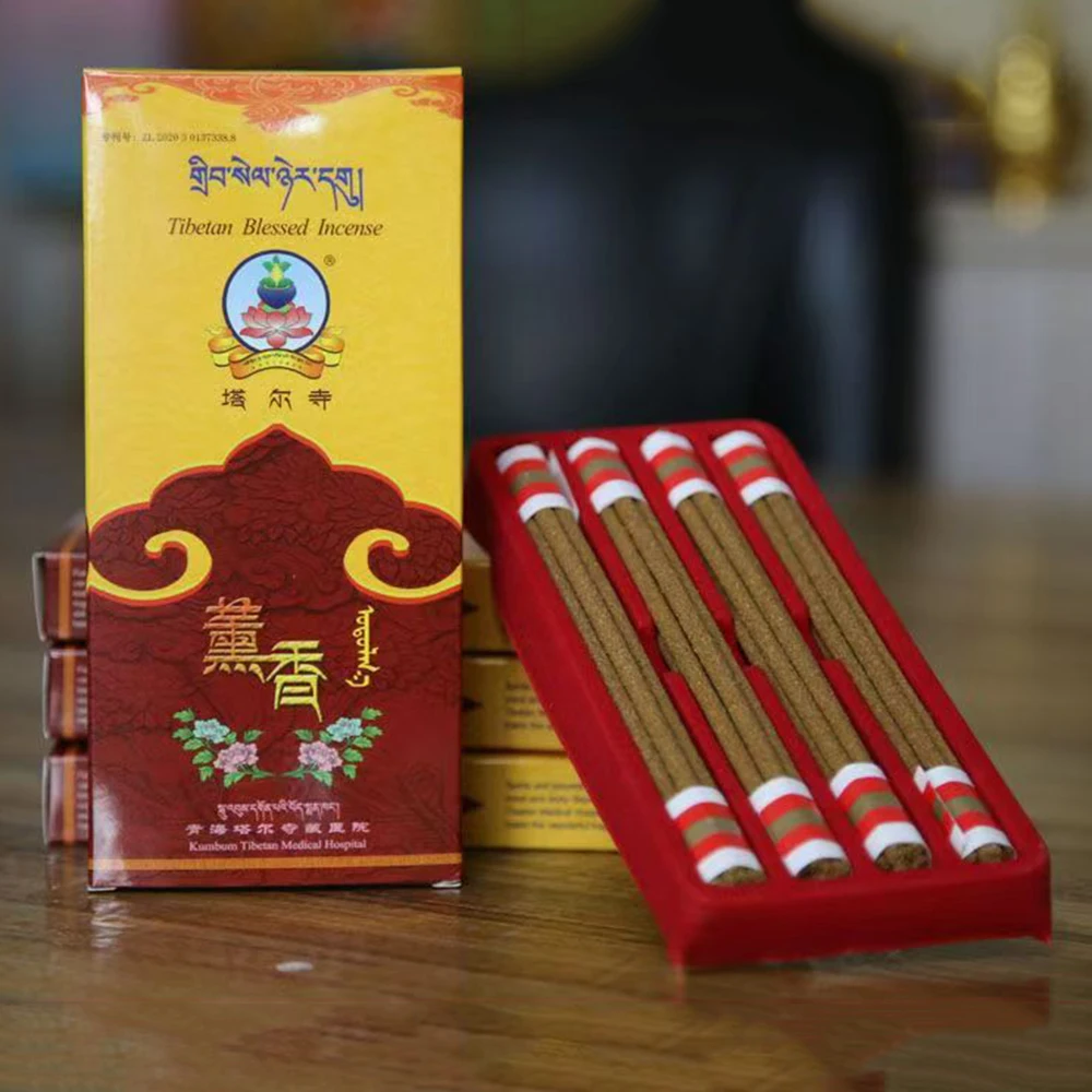 Kumbum Monastery Tibetan incense, Home incense sticks for indoor air purification, Yoga meditation, Handmade natural incense
Kumbum Monastery Tibetan incense, Home incense sticks for indoor air purification, Yoga meditation, Handmade natural incense