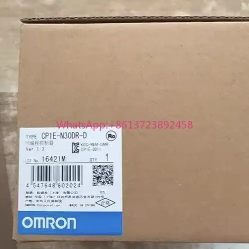 Omron CP1E-N30DR-D is brand new and original in stock.
Omron CP1E-N30DR-D is brand new and original in stock.