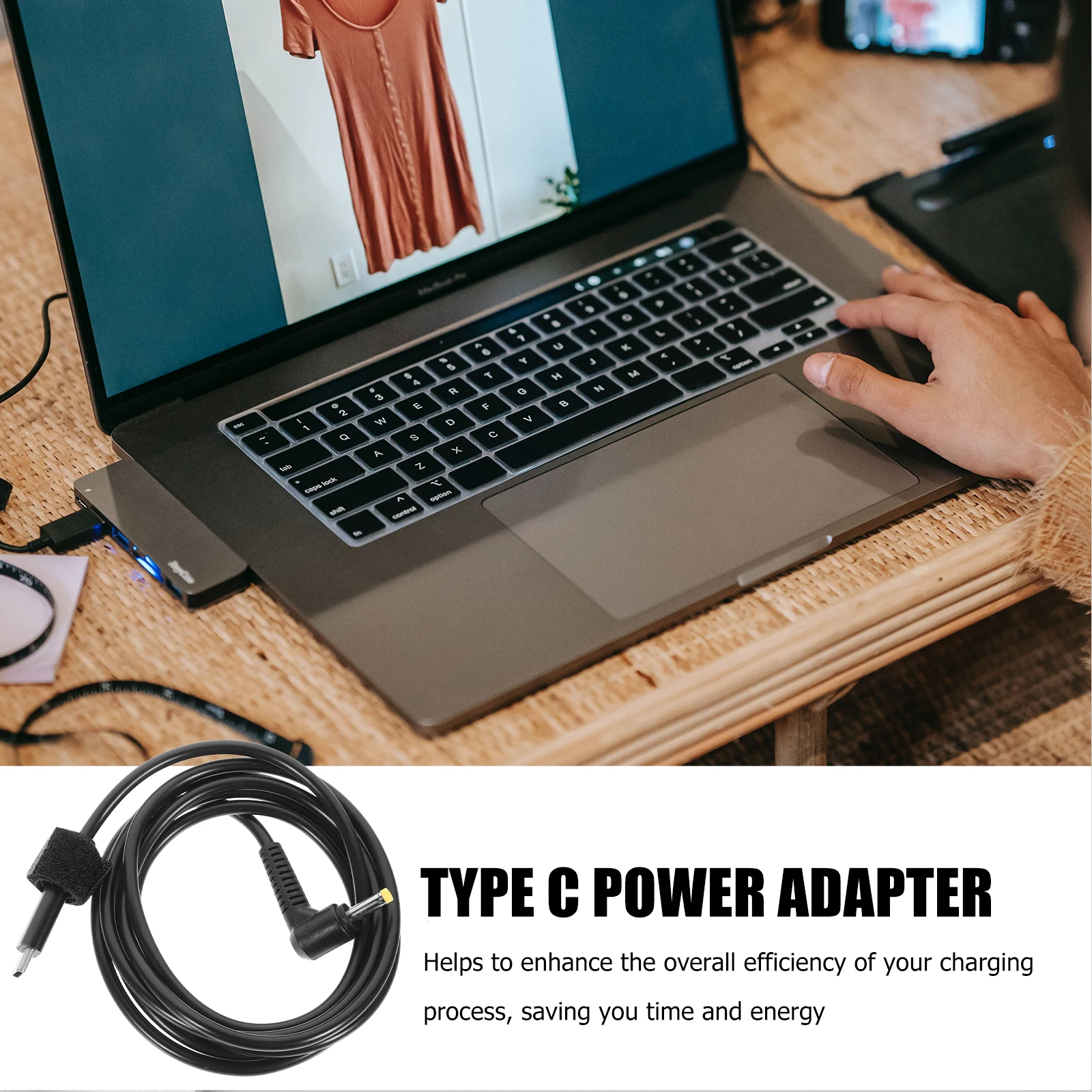 Type C Supply to DC4.8x1.7mm Output 9V 12V 15V 20V Charging Cable Adapter for Laptop Recording Equipment Portable Audio
Type C Supply to DC4.8x1.7mm Output 9V 12V 15V 20V Charging Cable Adapter for Laptop Recording Equipment Portable Audio