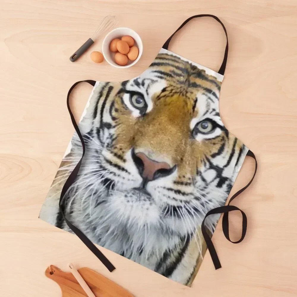 Tiger Face in Natural Tones Apron christmas kitchen cloths Korean Apron
Tiger Face in Natural Tones Apron christmas kitchen cloths Korean Apron