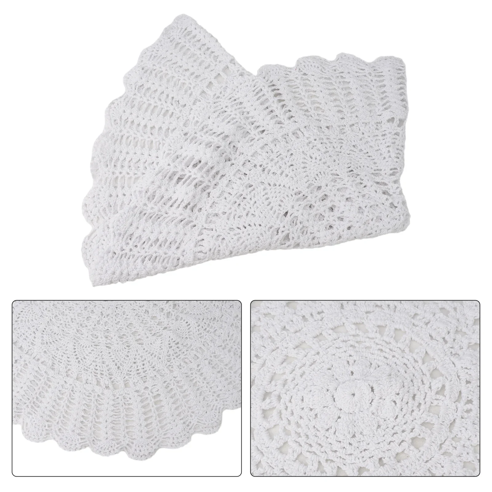 Round Table Cloth Vintage Lace Tablecloth Embossed Round Placemat Kitchen Dining Table Mat Home Decor Manual Crochet Flowers
Round Table Cloth Vintage Lace Tablecloth Embossed Round Placemat Kitchen Dining Table Mat Home Decor Manual Crochet Flowers