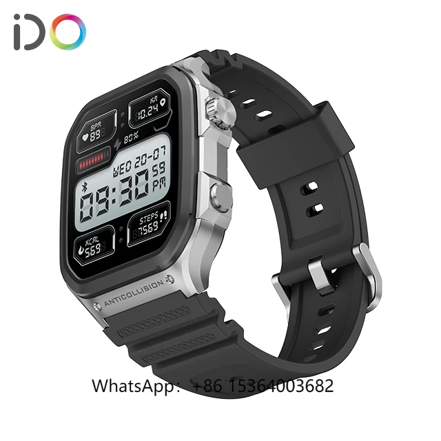 TJXL-New Arrival Fashion Smart Watch with GPS for Man 5ATM Waterproof Blood Oxygen Compass Health Tracker Barometer for Sports
TJXL-New Arrival Fashion Smart Watch with GPS for Man 5ATM Waterproof Blood Oxygen Compass Health Tracker Barometer for Sports
