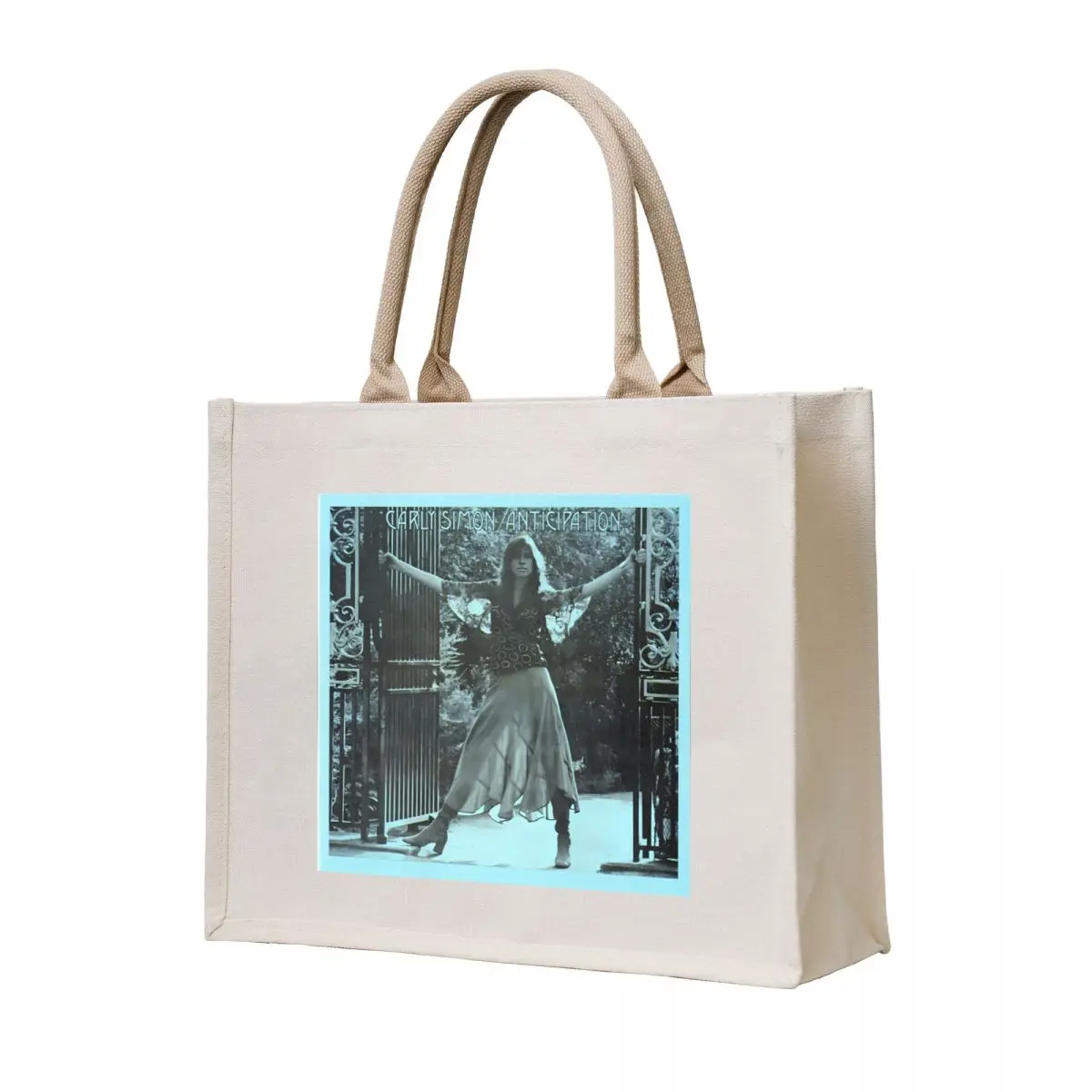 Carly Simon - Anticipation (1971) Tote Bag cloth bag woman shopping cart bags foldable reusable bag
Carly Simon - Anticipation (1971) Tote Bag cloth bag woman shopping cart bags foldable reusable bag
