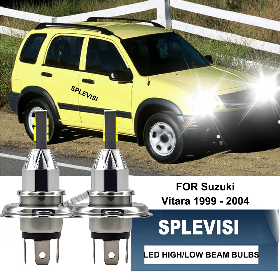 2PCS 6000LM LED Headlight H4 CSP Lamp 60W Vehicles Front Bulbs 12V Accessories For Suzuki Vitara 1999 2000 2001 2002 2003 2004
2PCS 6000LM LED Headlight H4 CSP Lamp 60W Vehicles Front Bulbs 12V Accessories For Suzuki Vitara 1999 2000 2001 2002 2003 2004