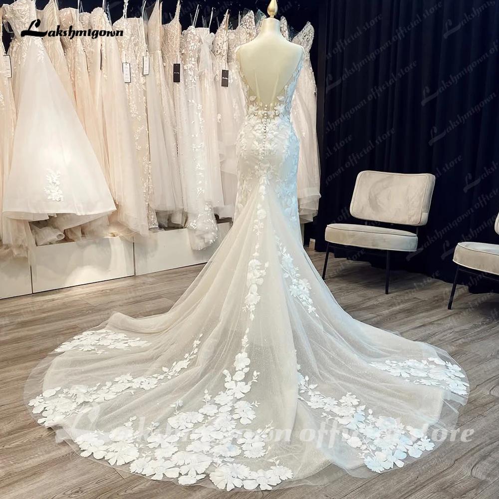 Lakshmigown 3D цветочное кружево в стиле бохо пляжное свадебное платье русалки 2025 Vestidos гражданское свадебное платье с v-образным вырезом Vestidos по индивидуальному заказу
Lakshmigown 3D цветочное кружево в стиле бохо пляжное свадебное платье русалки 2025 Vestidos гражданское свадебное платье с v-образным вырезом Vestidos по индивидуальному заказу