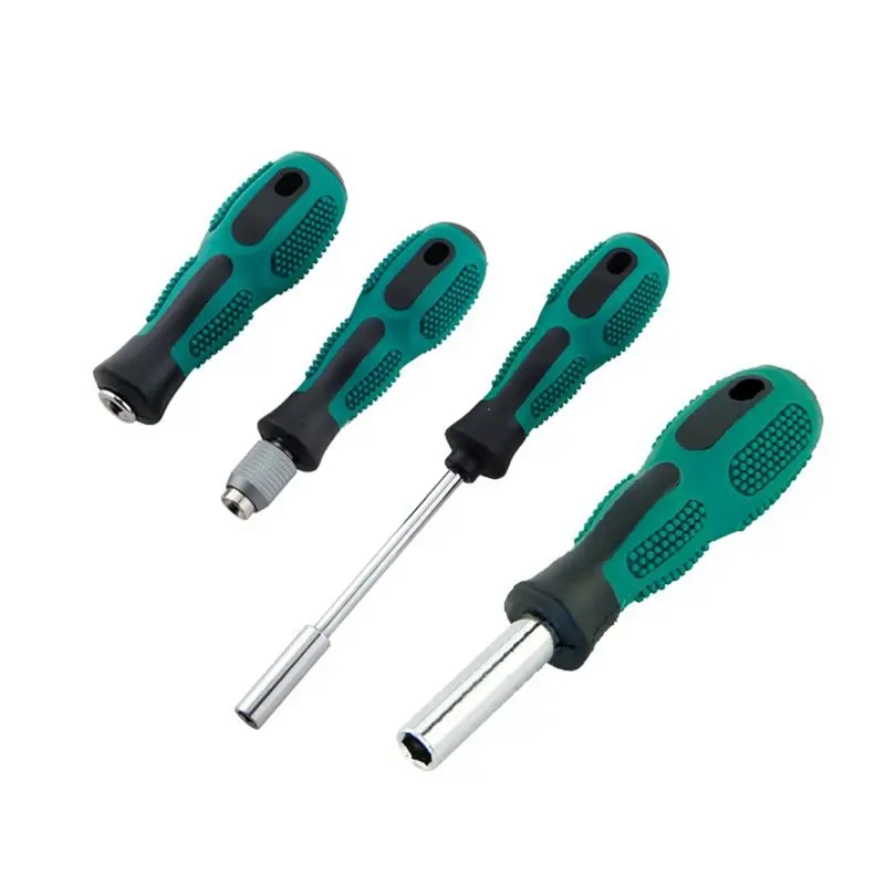 AB46-Screwdriver Set Non Slip Handle Hex Shank Screwdriver Self-Locking Bit Holder Hand Repair Tools Hand Repair Tools
AB46-Screwdriver Set Non Slip Handle Hex Shank Screwdriver Self-Locking Bit Holder Hand Repair Tools Hand Repair Tools