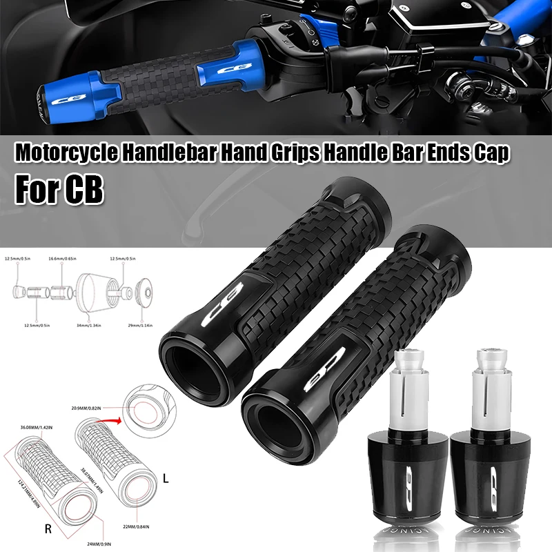 Motorcycle Handlebar Hand Grips Handle Bar Ends Cap For Honda CB125F CB500 CB190R CB1300 CB1000 CB500F CB300F CB599 CB600F
Motorcycle Handlebar Hand Grips Handle Bar Ends Cap For Honda CB125F CB500 CB190R CB1300 CB1000 CB500F CB300F CB599 CB600F