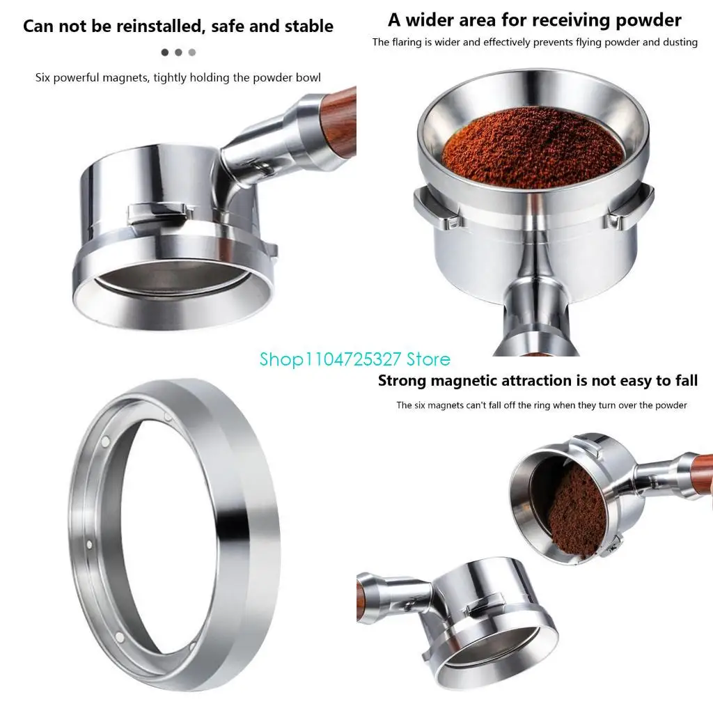 D8KF Coffee Products Espresso Dosing Funnel 51mm/54mm Portafilter
D8KF Coffee Products Espresso Dosing Funnel 51mm/54mm Portafilter
