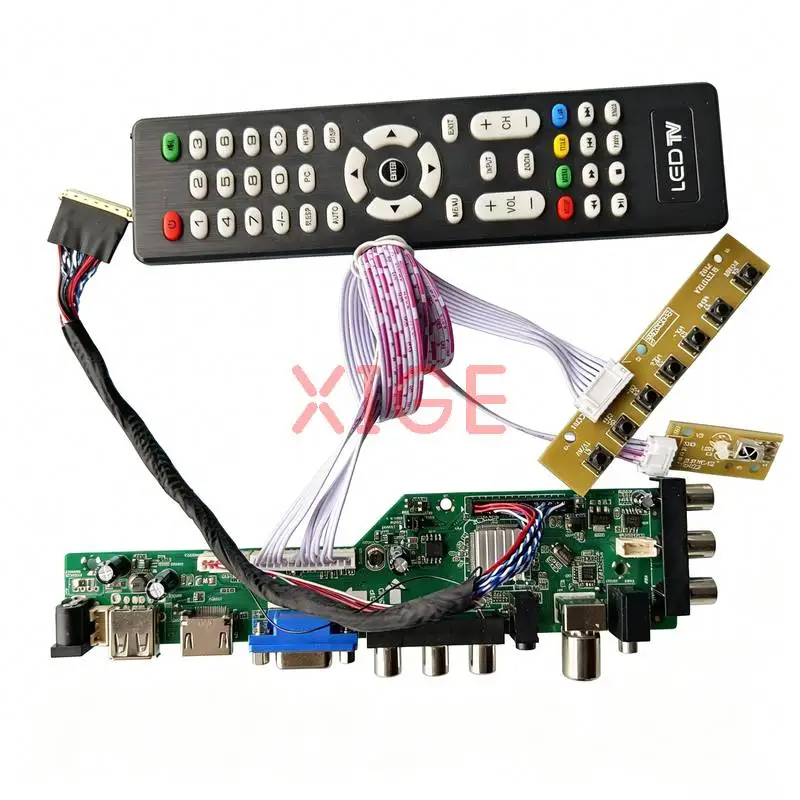 For B101AW06 CLAA101NB01 B101AW03 B101AW02 Drive Board DIY Kit Laptop Monitor 1024x600 1024*600 LVDS-40 Pin DVB/USB/AV/VGA/HDMI
For B101AW06 CLAA101NB01 B101AW03 B101AW02 Drive Board DIY Kit Laptop Monitor 1024x600 1024*600 LVDS-40 Pin DVB/USB/AV/VGA/HDMI